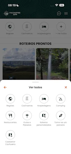 Скриншот 2 — Viajantes APP