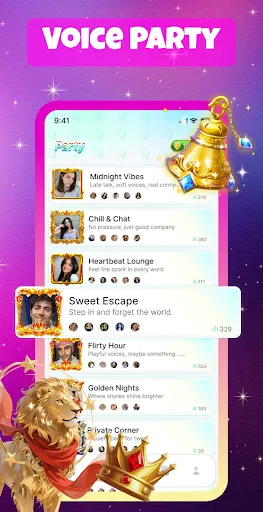 Скриншот 3 — Avory - Video Chat & Party
