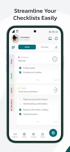 Скриншот 5 — Octopus: Planner, Goal Tracker