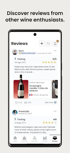 Скриншот 8 — Oeni - Wine cellar management