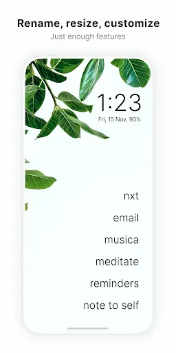 Скриншот 5 — Olauncher. Minimal AF Launcher