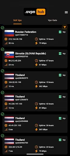Скриншот 1 — .ovpn Hub — OpenVPN configs