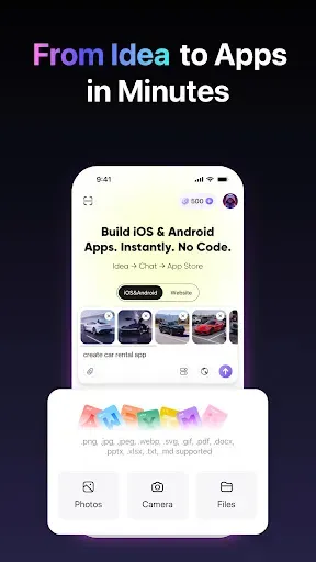 Скриншот 3 — OnSpace AI:Mobile App Builder