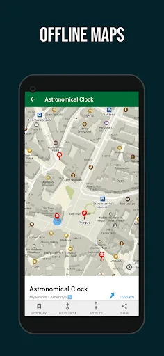 Скриншот 1 — Organic Maps: GPS карты офлайн