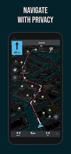Скриншот 3 — Organic Maps: GPS карты офлайн