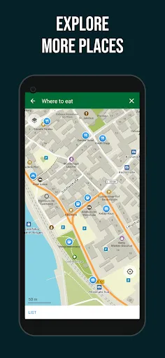 Скриншот 4 — Organic Maps: GPS карты офлайн