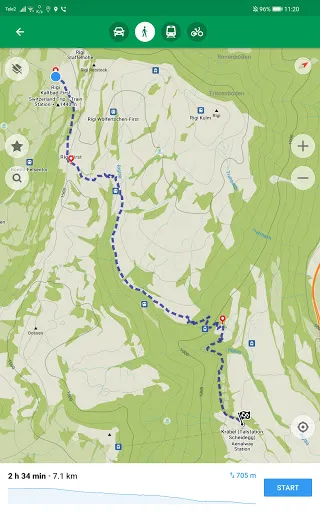 Скриншот 6 — Organic Maps: GPS карты офлайн