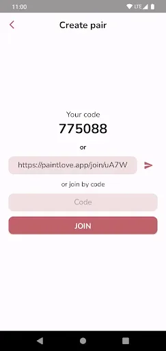 Скриншот 3 — Paint Love - виджет для пар