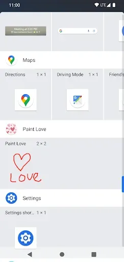 Скриншот 4 — Paint Love - виджет для пар