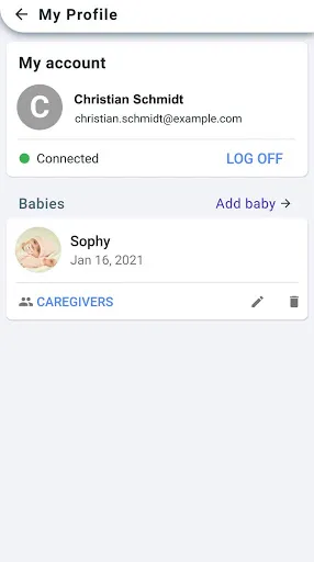 Скриншот 8 — Baby Tracker - Newborn tracker