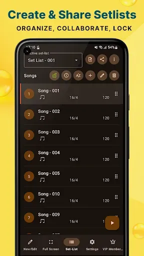 Скриншот 3 — Stage Metronome with Setlist