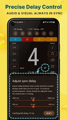 Скриншот 8 — Stage Metronome with Setlist
