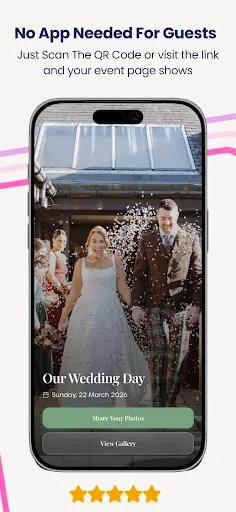 Скриншот 2 — PixelParty: QR Wedding Photos