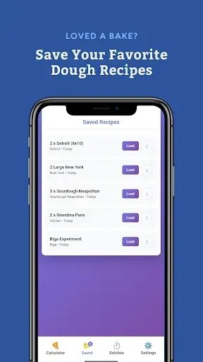 Скриншот 3 — PizzaLogic - Dough Calculator
