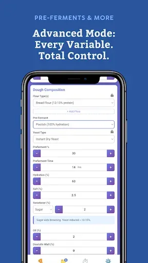 Скриншот 5 — PizzaLogic - Dough Calculator