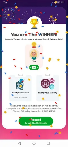 Скриншот 4 — Play and Win-Win Cash Prizes!