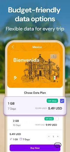 Скриншот 3 — Pocket eSIM: Mobile Data Plans