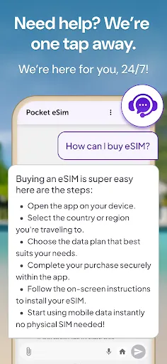 Скриншот 6 — Pocket eSIM: Mobile Data Plans