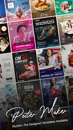 Скриншот 1 — Flyer, Poster & Graphic Design