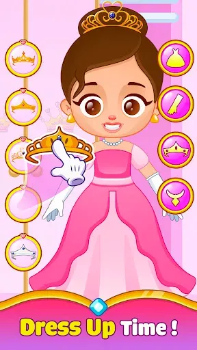 Скриншот 3 — Princess Baby Phone Game