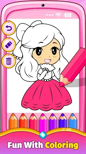 Скриншот 5 — Princess Baby Phone Game