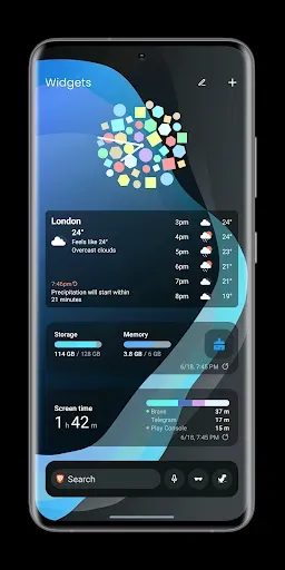 Скриншот 2 — Pro Launcher. Productive You.