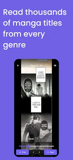 Скриншот 2 — Manga Fan – Read Manga Comics