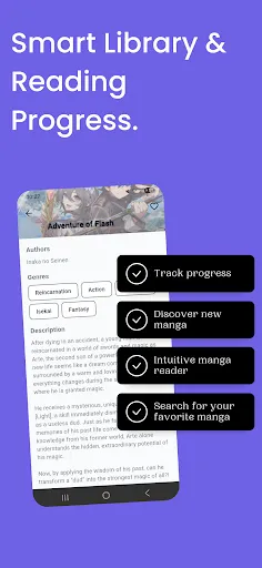Скриншот 3 — Manga Fan – Read Manga Comics
