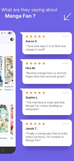 Скриншот 4 — Manga Fan – Read Manga Comics