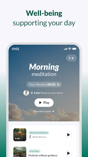 Скриншот 3 — Pura Mente: Sleep & Meditation