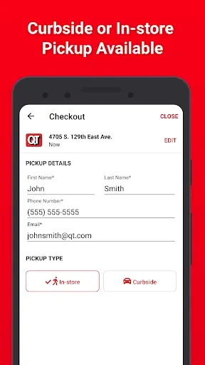 Скриншот 3 — QuikTrip: Food, Coupons & Fuel