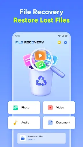 Скриншот 1 — File Recovery – Photo & Video