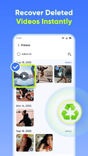Скриншот 3 — File Recovery – Photo & Video