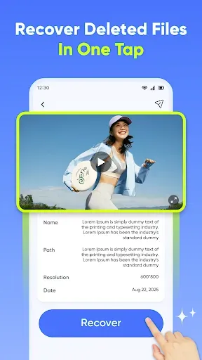 Скриншот 4 — File Recovery – Photo & Video