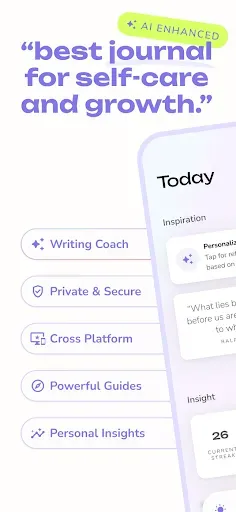 Скриншот 1 — Reflection: AI Journal & Coach