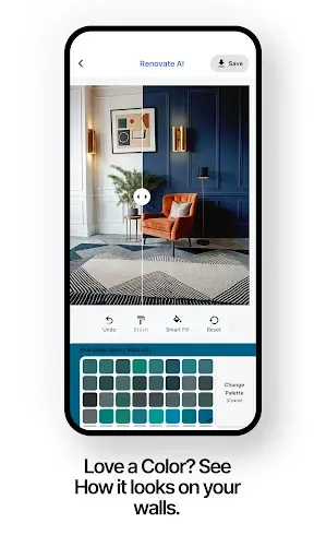 Скриншот 4 — Renovate AI : House Design