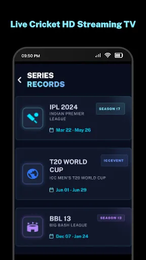 Скриншот 4 — Live Cricket TV HD Streaming