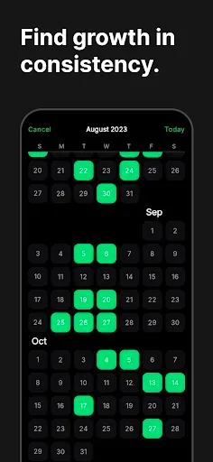 Скриншот 3 — Setgraph: Workout Log