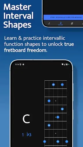 Скриншот 4 — Solo - Fretboard Visualization