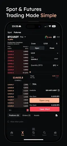 Скриншот 2 — SorooshX: Trade Crypto Smarter