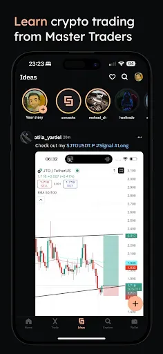 Скриншот 3 — SorooshX: Trade Crypto Smarter