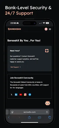 Скриншот 5 — SorooshX: Trade Crypto Smarter