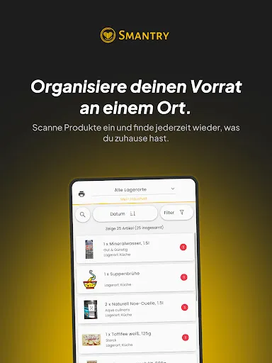 Скриншот 7 — Smantry – Speisekammer App