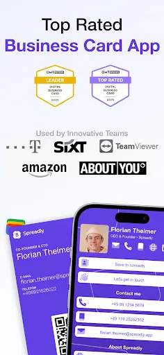 Скриншот 1 — Digital Business Card