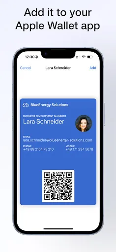 Скриншот 5 — Digital Business Card