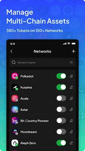 Скриншот 3 — SubWallet - Polkadot Wallet