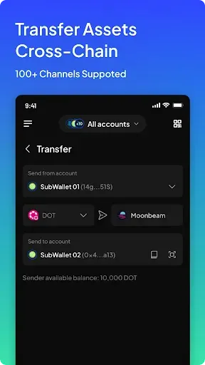 Скриншот 4 — SubWallet - Polkadot Wallet