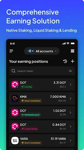 Скриншот 7 — SubWallet - Polkadot Wallet