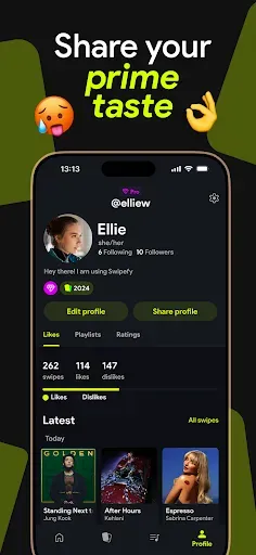 Скриншот 4 — Swipefy for Spotify