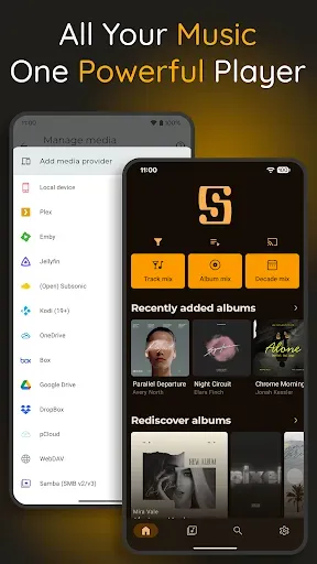 Скриншот 2 — Symfonium: Music player & cast